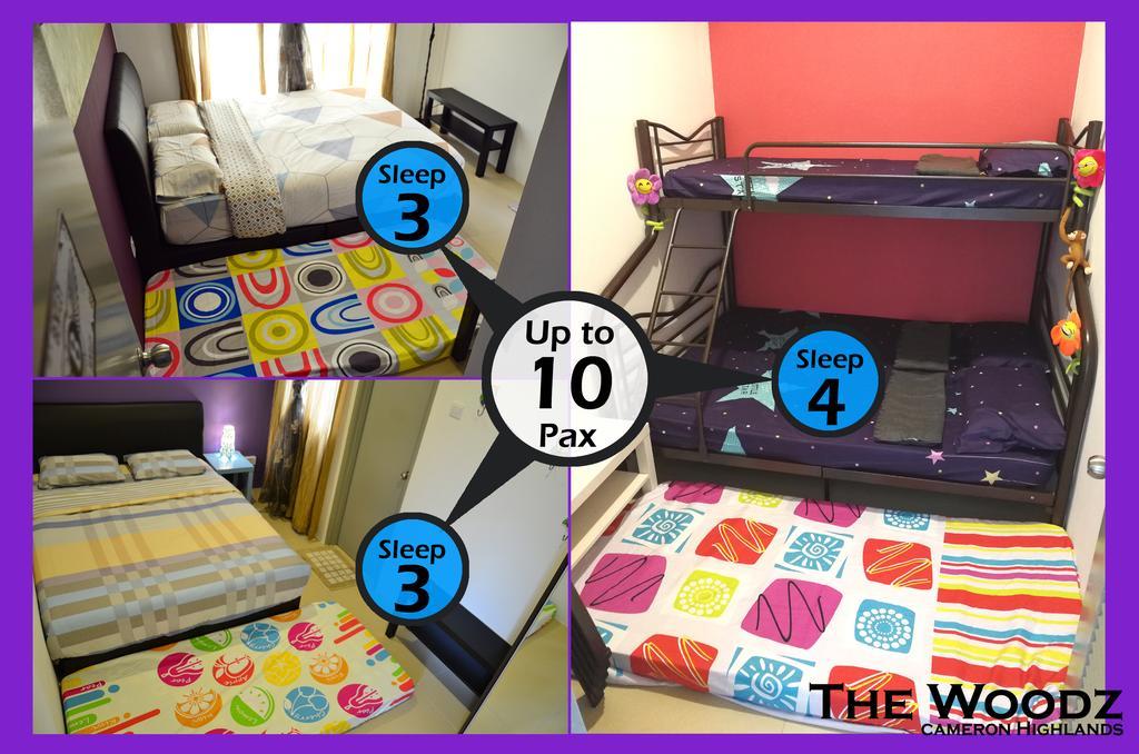 The Woodz Homestay - 3 Bedroom Камерън Хайлендс Стая снимка
